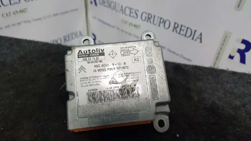 Foto de CENTRALITA AIRBAG CITROEN XSARA BERLINA referencia 9646469180