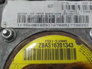 Foto de AIRBAG DELANTERO IZQUIERDO MERCEDES-BENZ CLASE A (BM 169) 2.0 CDI CAT (140 CV / 103 KW) referencia 1698600102 foto 5