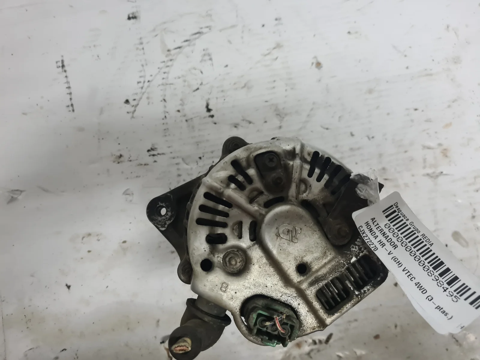 Foto de ALTERNADOR HONDA HR-V (GH) 1.6 CAT (124 CV / 91 KW) referencia CJX272270