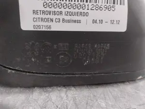 Foto de RETROVISOR IZQUIERDO CITROEN C3 1.4 HDi (68 CV / 50 KW) referencia 0207156 foto 5