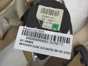 Foto de KIT AIRBAG MERCEDES-BENZ CLS (BM 219) 3.0 CDI CAT (224 CV / 165 KW) referencia A1714640518 foto 9