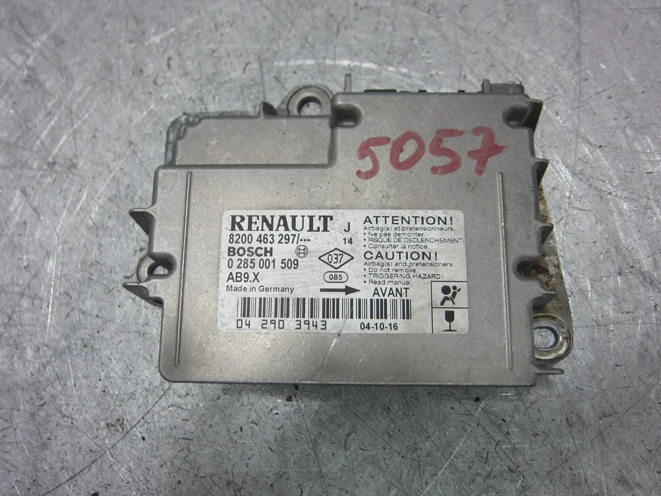 Foto de CENTRALITA AIRBAG RENAULT MODUS I 1.4 16V (98 CV / 72 KW) referencia 8200463297