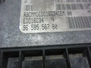Foto de CENTRALITA MOTOR UCE PEUGEOT 206 1.4 HDi (68 CV / 50 KW) referencia 9658556780 foto 6