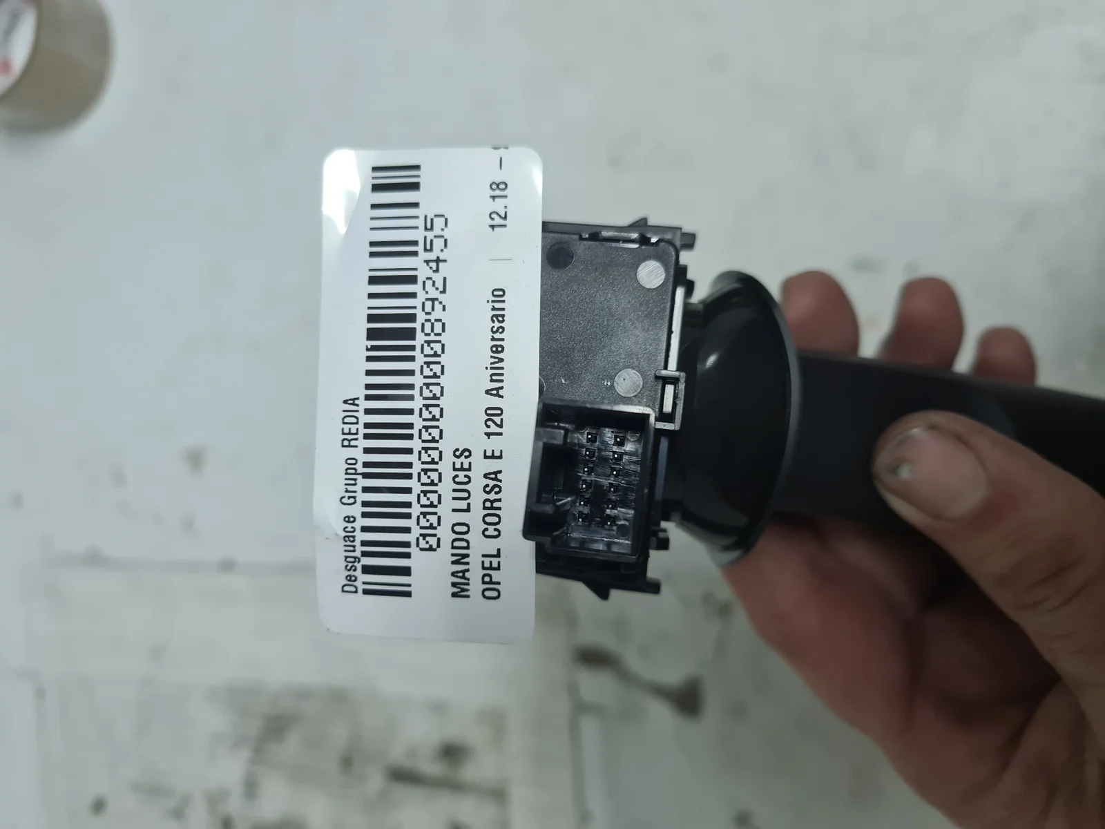 Foto de MANDO LUCES OPEL CORSA E 1.4 (90 CV / 66 KW) referencia 20941129