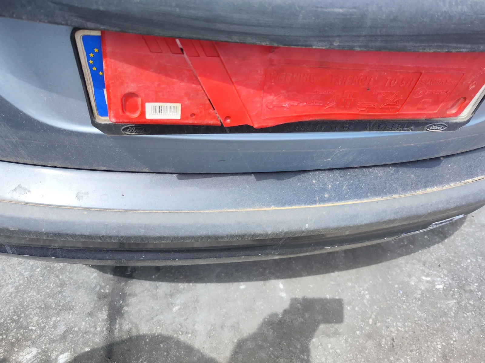 Foto de PANEL TRASERO FORD FOCUS BERLINA (CAP) 1.6 TDCi CAT (90 CV / 66 KW)
