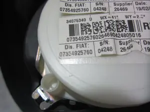 Foto de CINTURON SEGURIDAD TRASERO DERECHO FIAT 500 (150) BERLINA 1.2 CAT (69 CV / 51 KW) referencia 07354925760 foto 3