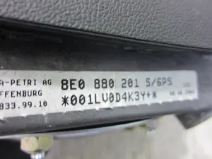 Foto de AIRBAG DELANTERO IZQUIERDO AUDI A4 BERLINA (8E) 2.0 16V FSI (150 CV / 110 KW) referencia 8E0880201S6PS foto 2