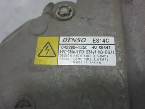 Foto de COMPRESOR AIRE ACONDICIONADO TOYOTA YARIS (XP13) Híbrido 74 kW (1.5 Ltr. - 55 kW 16V) (101 CV / 74 KW) referencia 0422001350 foto 4