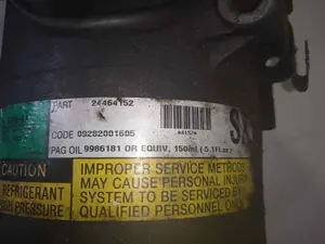Foto de COMPRESOR AIRE ACONDICIONADO OPEL CORSA C referencia 24464152 foto 4
