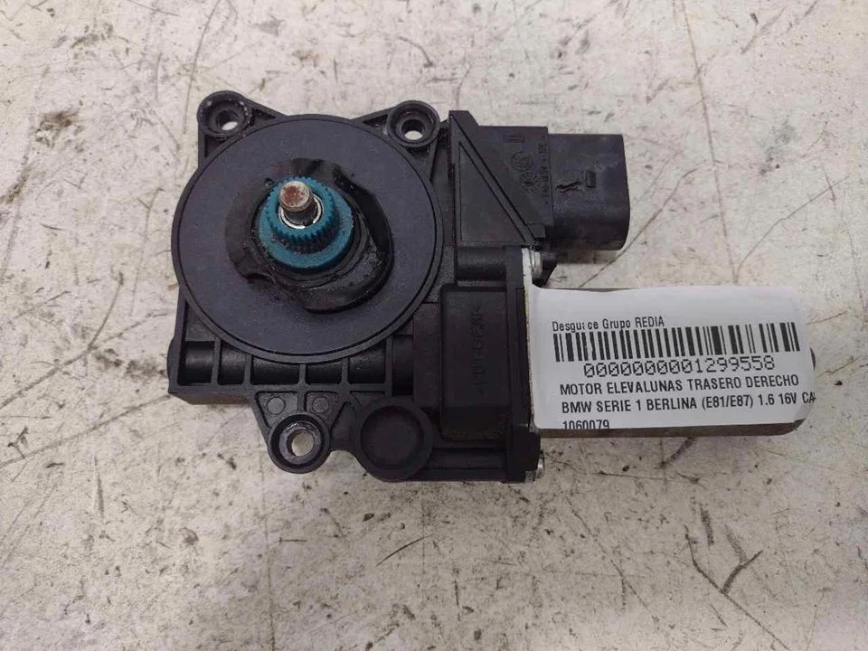 Foto de MOTOR ELEVALUNAS TRASERO DERECHO BMW SERIE 1 BERLINA (E81/E87) referencia 1060079