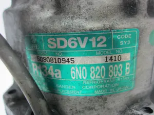 Foto de COMPRESOR AIRE ACONDICIONADO VOLKSWAGEN GOLF IV BERLINA (1J1)(10.1997) referencia SD6V121410 foto 3