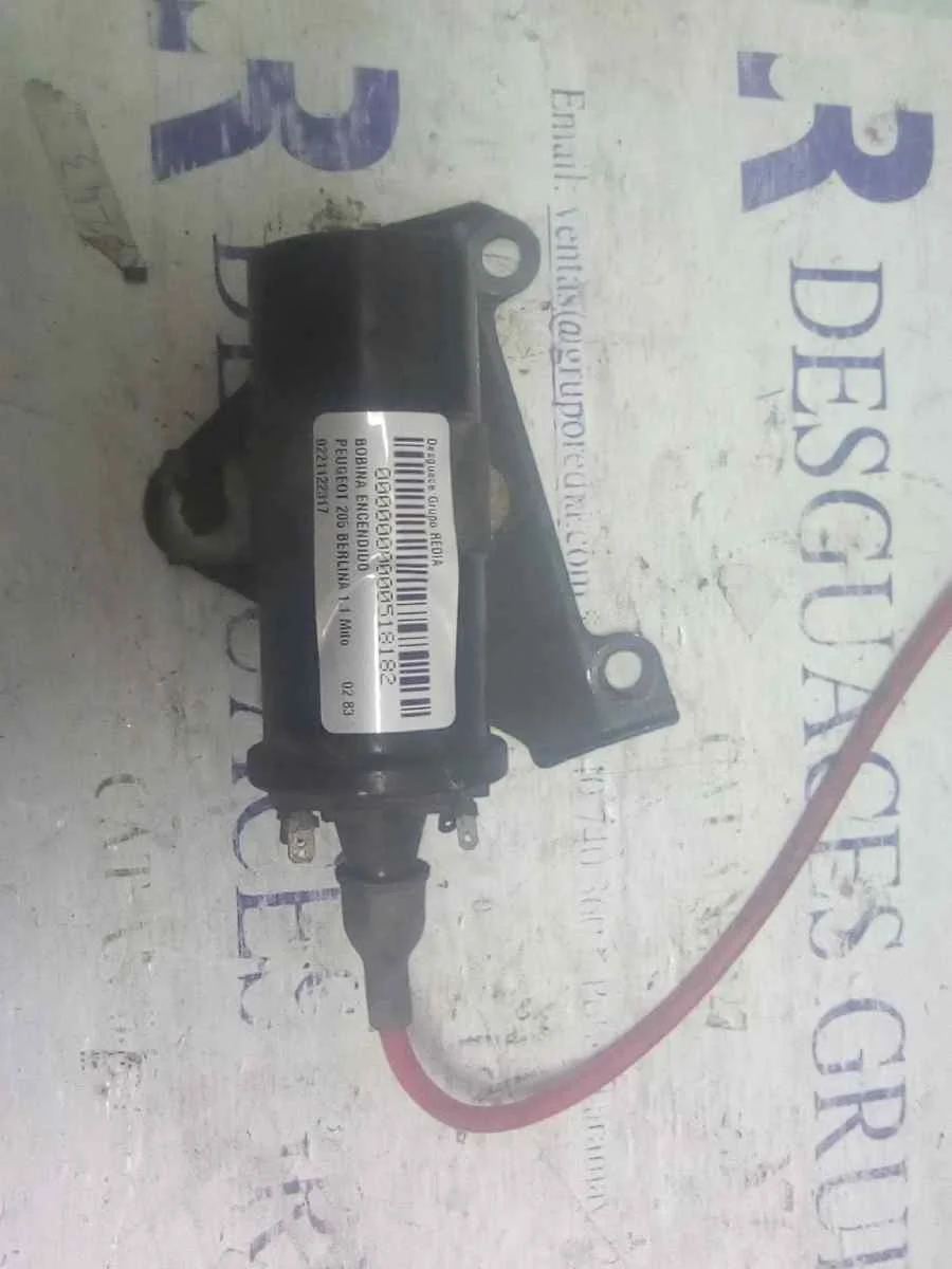 Foto de BOBINA ENCENDIDO PEUGEOT 205 BERLINA 1.1 (60 CV / 44 KW) referencia 0221122317