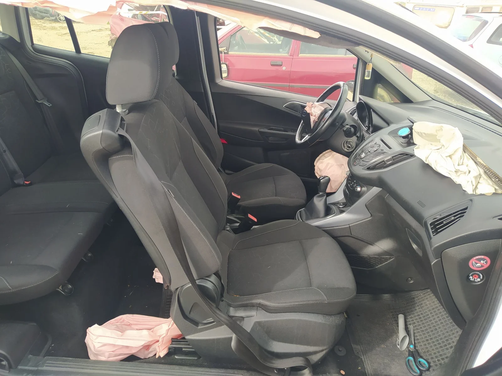 Foto de CINTURON SEGURIDAD DELANTERO DERECHO FORD B-MAX (CB2) 1.5 TDCi CAT (95 CV / 70 KW) referencia AV11R61295BD