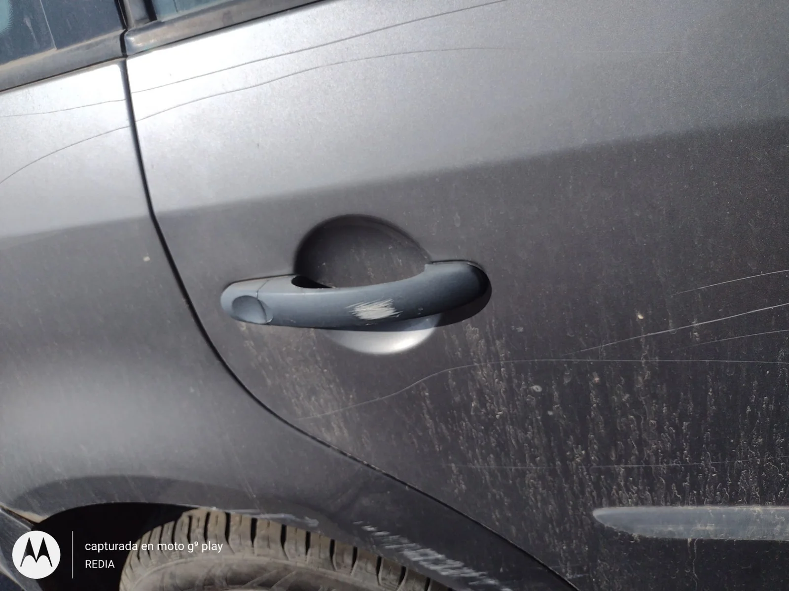 Foto de MANETA EXTERIOR TRASERA IZQUIERDA VOLKSWAGEN TOURAN (1T2) 1.9 TDI (105 CV / 77 KW) referencia 7H0837205D GRU