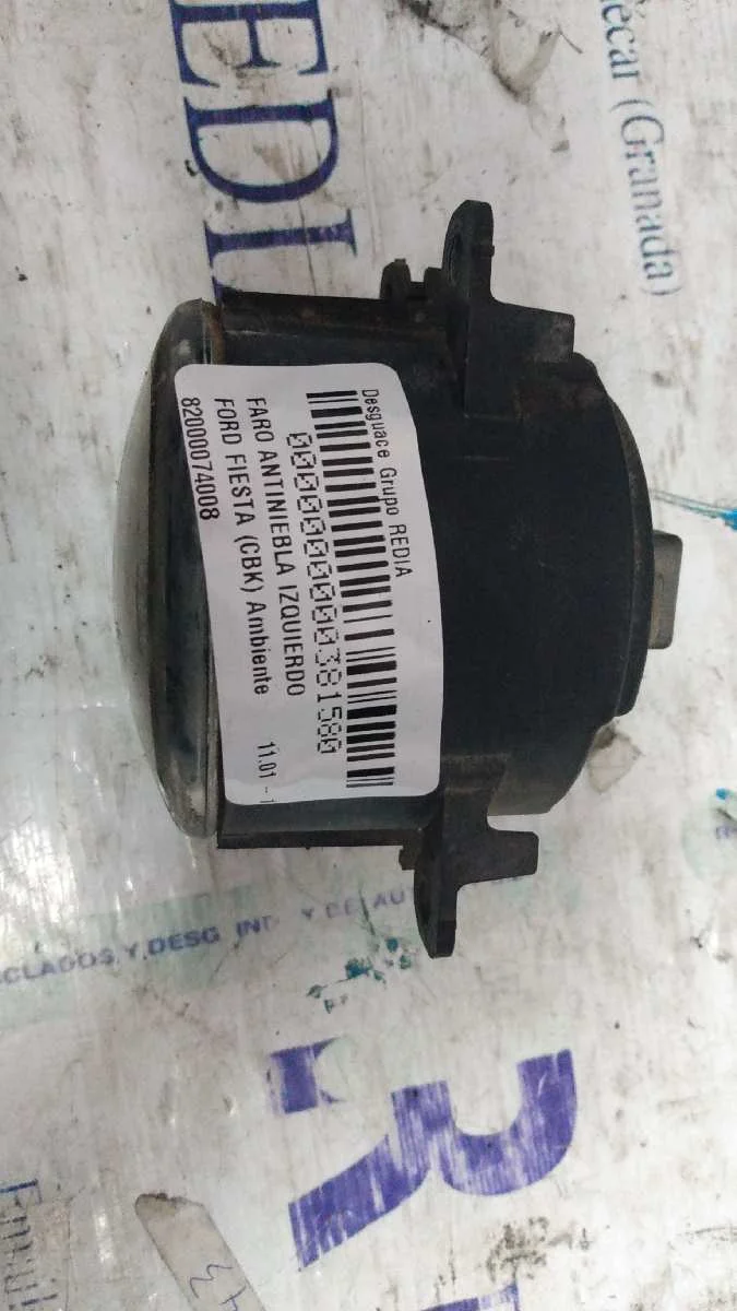 Foto de FARO ANTINIEBLA IZQUIERDO FORD FIESTA (CBK) 1.4 TDCi CAT (68 CV / 50 KW) referencia 82000074008