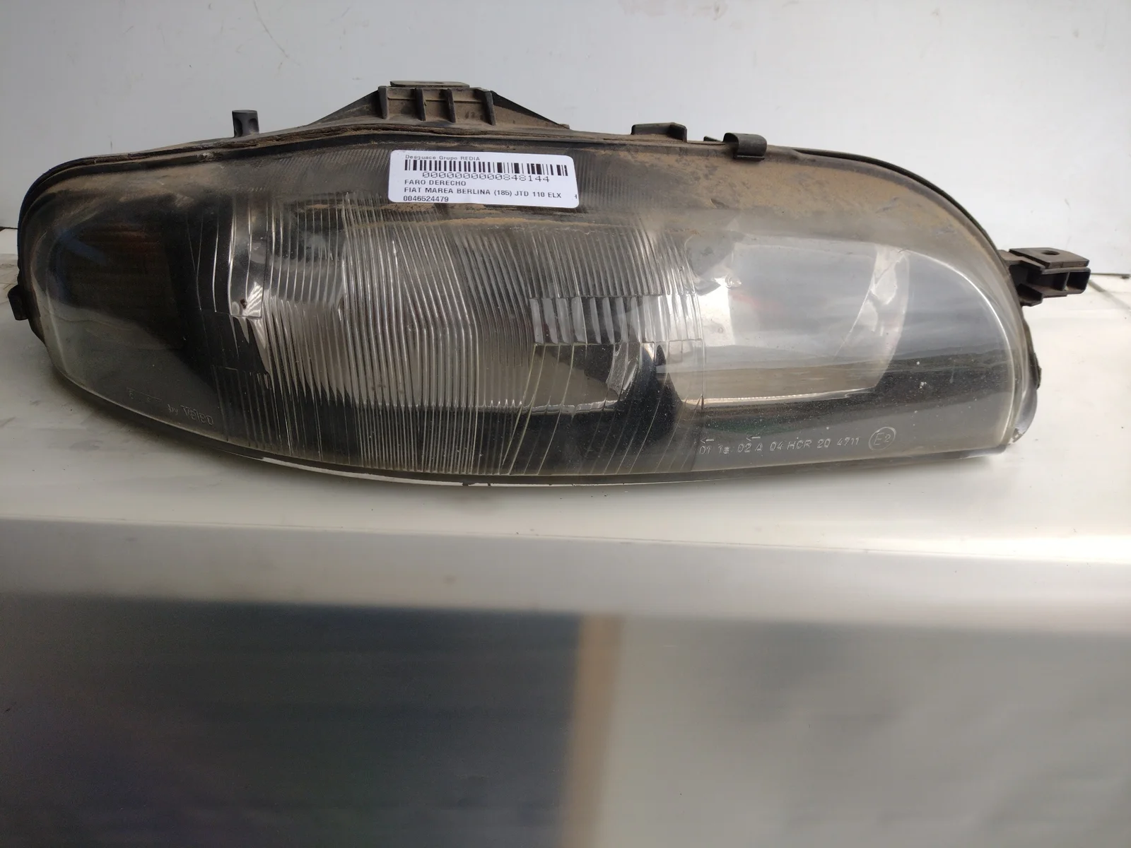 Foto de FARO DERECHO FIAT MAREA (185) BERLINA 1.9 JTD CAT (110 CV / 81 KW) referencia 0046524479