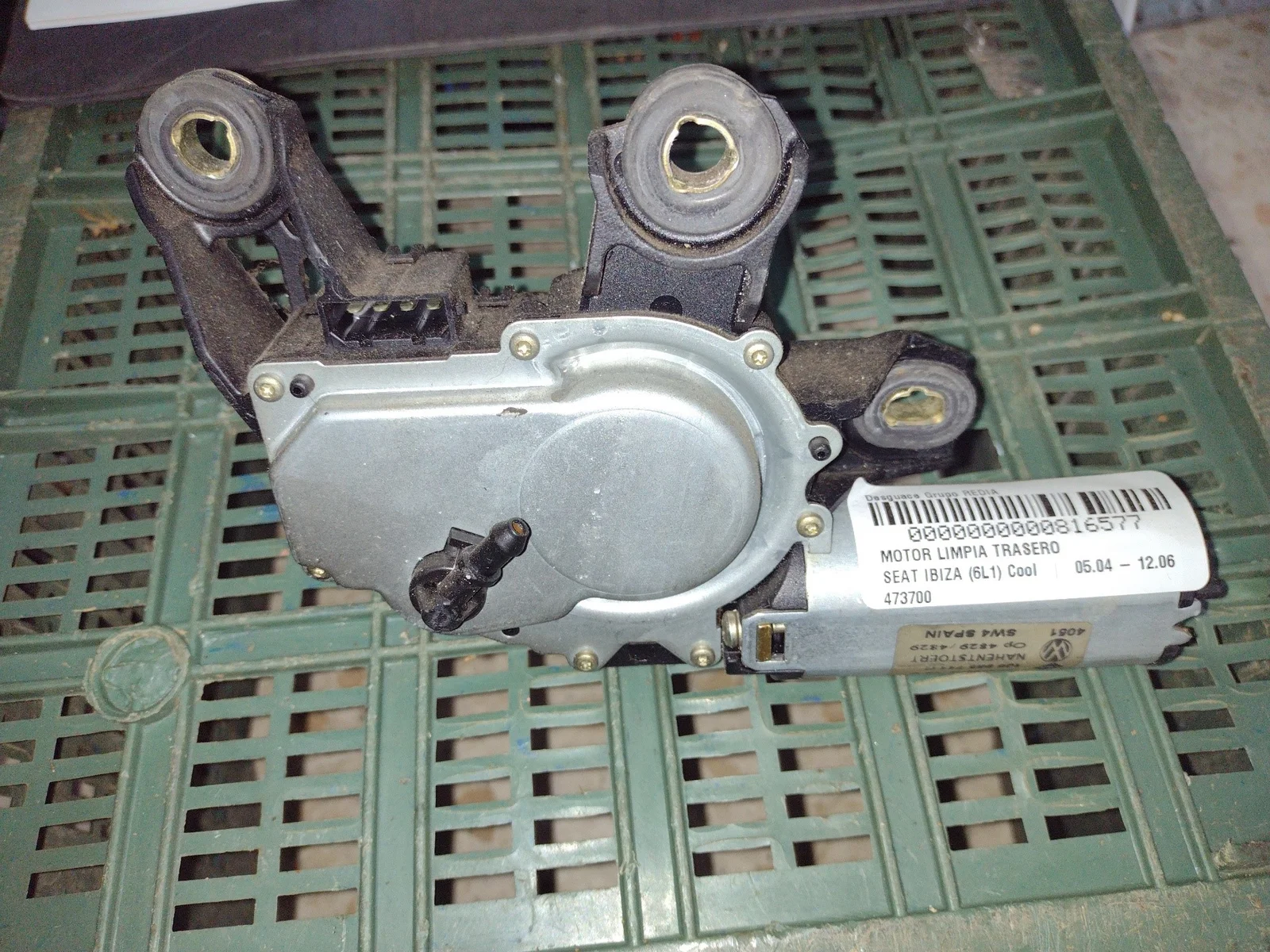 Foto de MOTOR LIMPIA TRASERO SEAT IBIZA (6L1) referencia 404425N