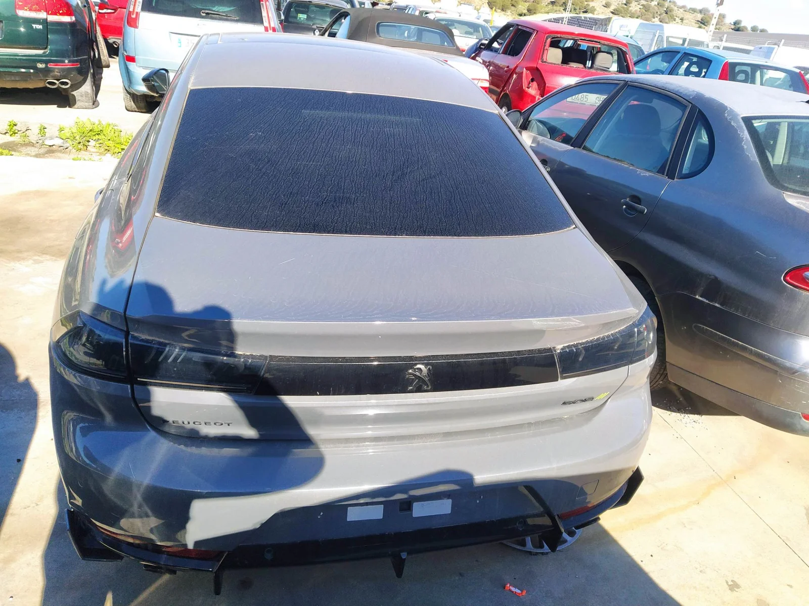 Foto de REFUERZO PARAGOLPES TRASERO PEUGEOT 508 Híbrido 265 kW (1.6 Ltr. - 147 kW) (360 CV / 265 KW)