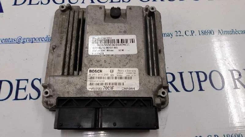Foto de CENTRALITA MOTOR UCE FIAT III FIORINO (225) 1.3 16V JTD CAT (75 CV / 55 KW) referencia 0281014265