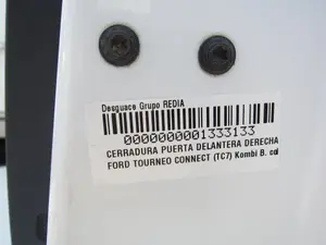 Foto de CERRADURA PUERTA DELANTERA DERECHA FORD TOURNEO CONNECT (TC7) 1.8 TDCi CAT (75 CV / 55 KW) foto 3