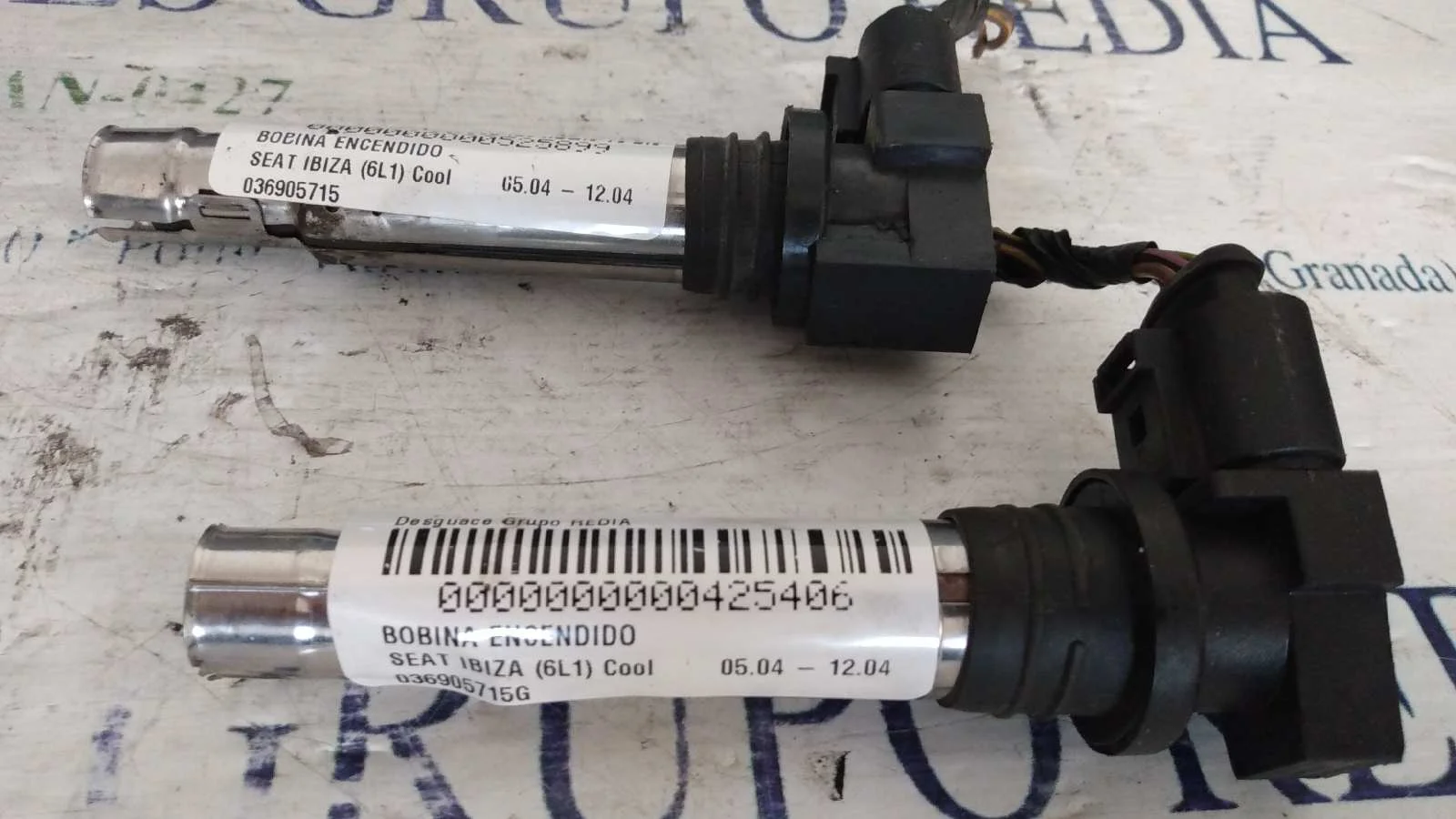 Foto de BOBINA ENCENDIDO SEAT IBIZA (6L1) 1.9 TDI (101 CV / 74 KW) referencia 036905715G