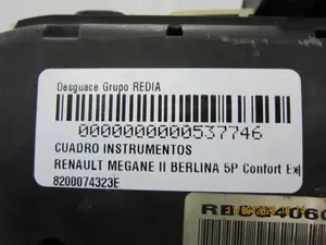 Foto de CUADRO INSTRUMENTOS RENAULT MEGANE II BERLINA 5P referencia 8200074323E foto 7