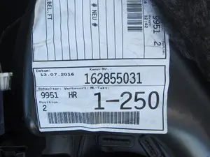 Foto de GUARNECIDO PUERTA TRASERA DERECHA AUDI A3 SEDÁN (8VM) 2.0 16V TDI (150 CV / 110 KW) referencia 162855031 foto 2