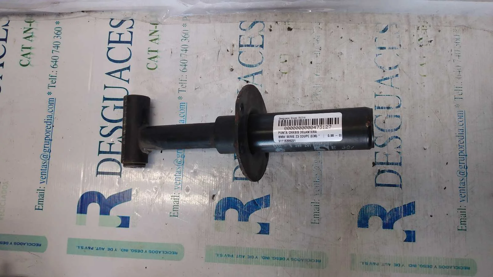 Foto de PUNTA CHASIS DELANTERA BMW SERIE Z3 COUPE (E36) referencia 51118399201