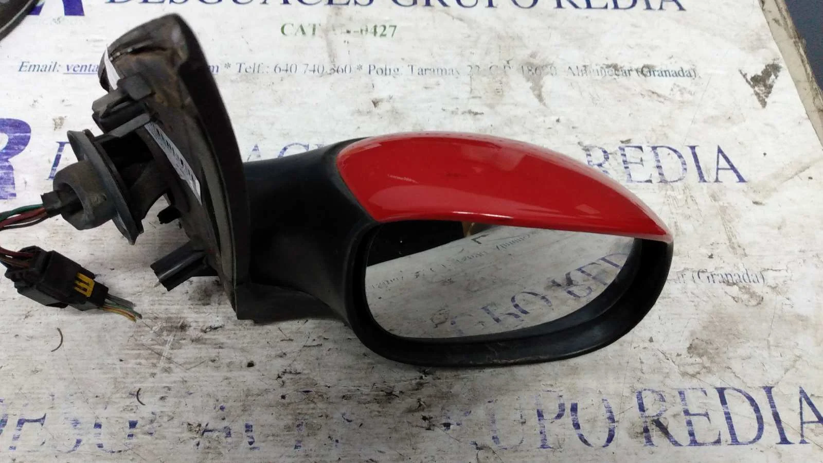 Foto de RETROVISOR DERECHO PEUGEOT 206 BERLINA 4-PT. 1.6 16V CAT (109 CV / 80 KW) referencia 8154JC
