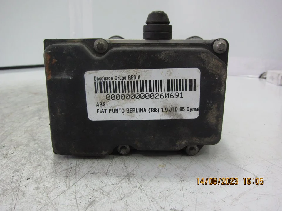 Foto de ABS FIAT II PUNTO (188) BERLINA 1.9 JTD CAT (86 CV / 63 KW) referencia 2410003