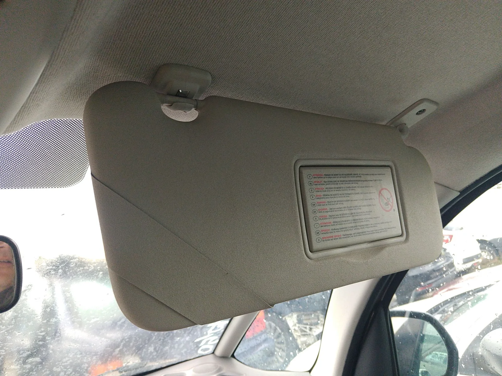 Foto de PARASOL DERECHO CITROEN C3 PICASSO 1.6 16V (120 CV / 88 KW)