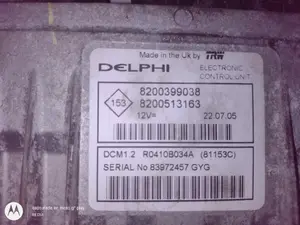 Foto de CENTRALITA MOTOR UCE RENAULT MODUS I 1.5 dCi Diesel CAT (86 CV / 63 KW) referencia 8200399038 foto 4