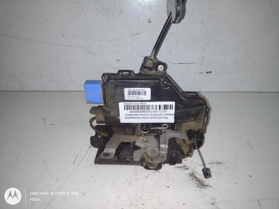 Foto de CERRADURA PUERTA DELANTERA IZQUIERDA VOLKSWAGEN CADDY (2K)(02.2004) 1.9 TDI (105 CV / 77 KW) referencia 2100D65