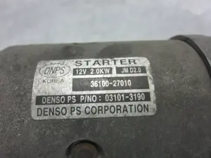 Foto de MOTOR ARRANQUE KIA CARENS (UN) referencia 3610027010 foto 3