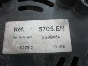 Foto de ALTERNADOR PEUGEOT 307 BERLINA (S2) referencia 5705EN foto 4