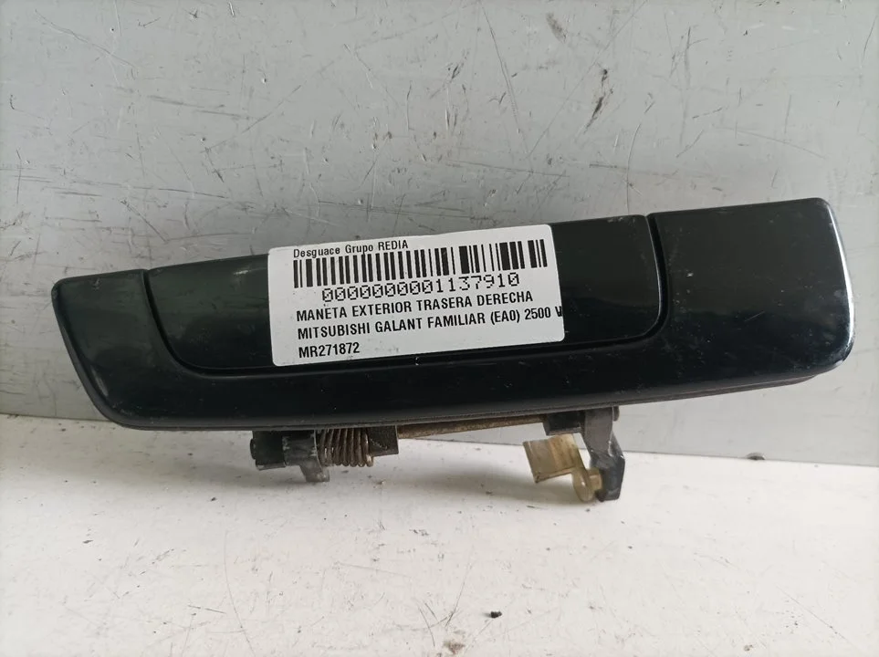 Foto de MANETA EXTERIOR TRASERA DERECHA MITSUBISHI GALANT FAMILIAR (EA0) 2.5 V6 24V CAT (163 CV / 120 KW) referencia MR271872