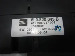 Foto de MANDO CALEFACCION / AIRE ACONDICIONADO SEAT IBIZA (6L1) 1.4 16V (75 CV / 55 KW) referencia 6L0820043B foto 5