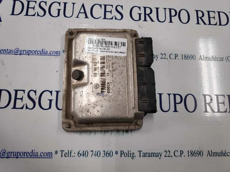 Foto de CENTRALITA MOTOR UCE VOLKSWAGEN POLO III BERLINA (6N2) 1.9 Diesel (64 CV / 47 KW) referencia 038906012CT