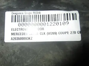 Foto de ELECTROVENTILADOR MERCEDES-BENZ CLK (BM 209) COUPE 2.7 CDI 20V CAT (170 CV / 125 KW) referencia A203500093KZ foto 9