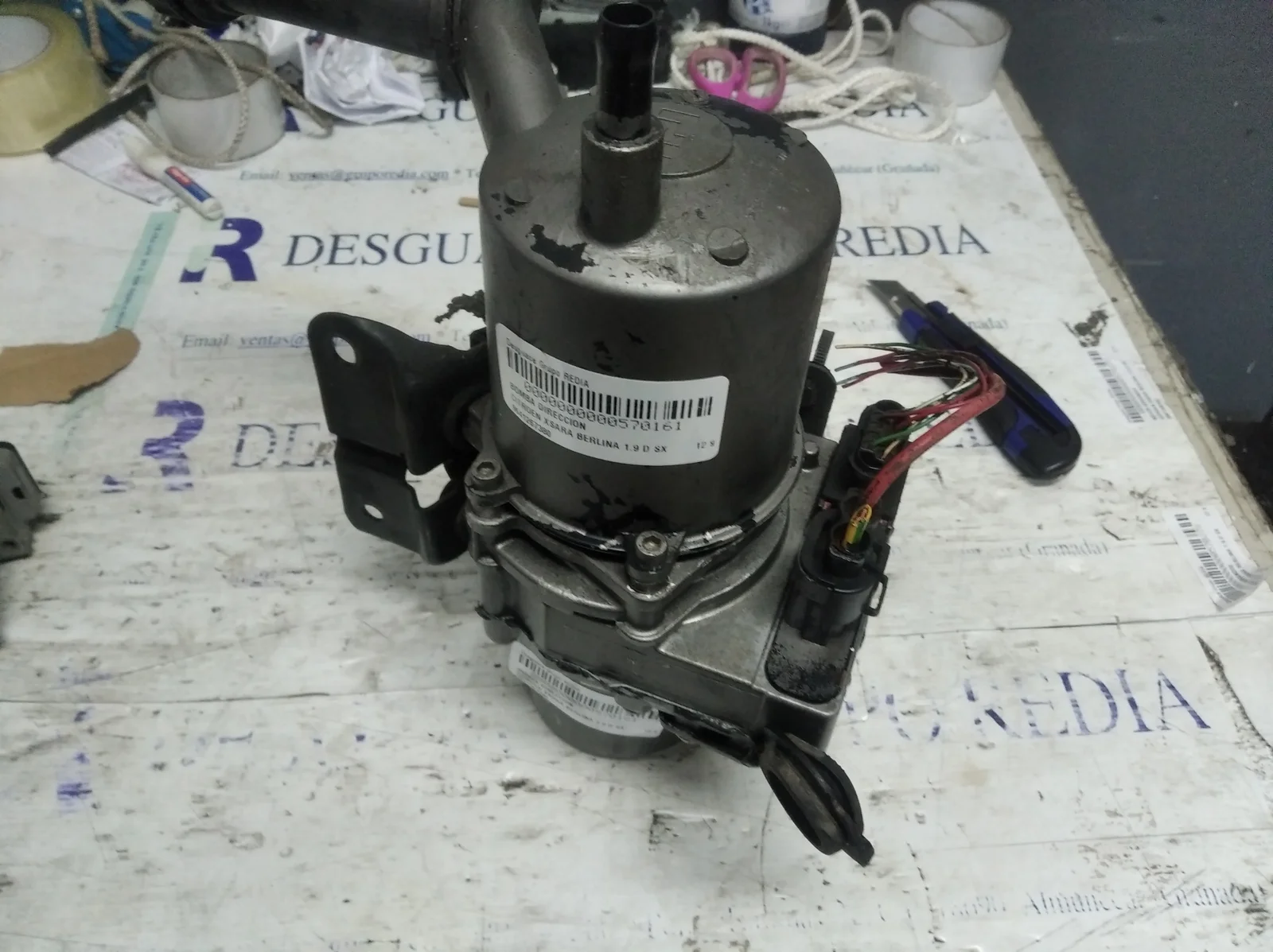 Foto de BOMBA DIRECCION CITROEN XSARA BERLINA 1.9 Diesel (69 CV / 51 KW) referencia 9641267380