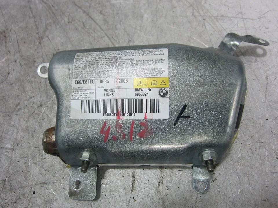 Foto de AIRBAG LATERAL IZQUIERDO BMW SERIE 5 BERLINA (E60) 3.0 Turbodiesel CAT (231 CV / 170 KW) referencia 601190501C