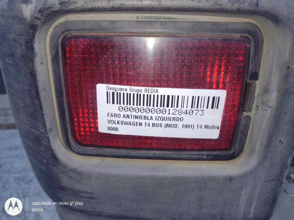 Foto de FARO ANTINIEBLA IZQUIERDO VOLKSWAGEN T4 TRANSPORTER BUS 1.9 Turbodiesel CAT (ABL) (68 CV / 50 KW)
