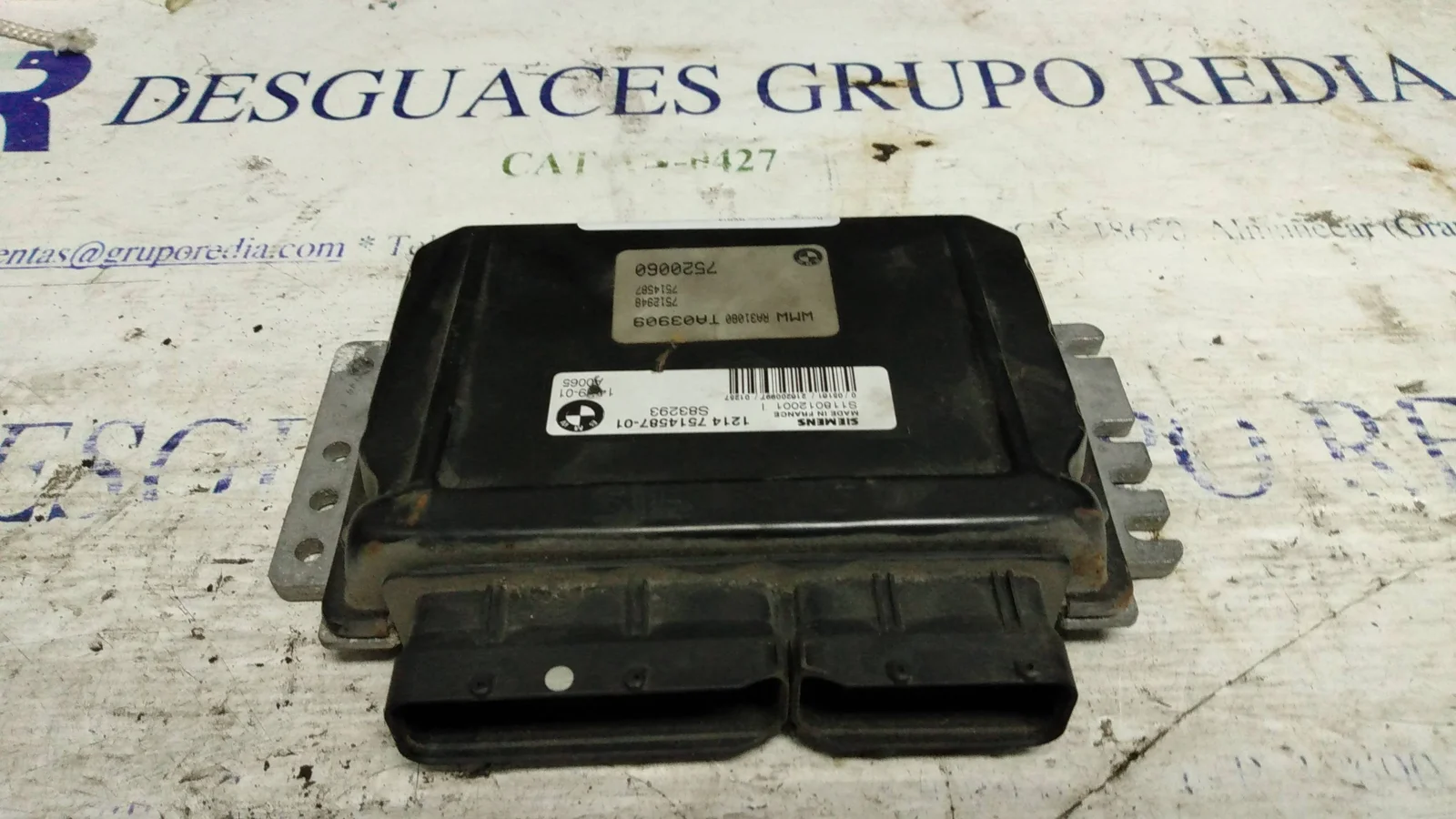 Foto de CENTRALITA MOTOR UCE MINI MINI (R50,R53) 1.6 16V CAT (116 CV / 85 KW) referencia 1214751458701