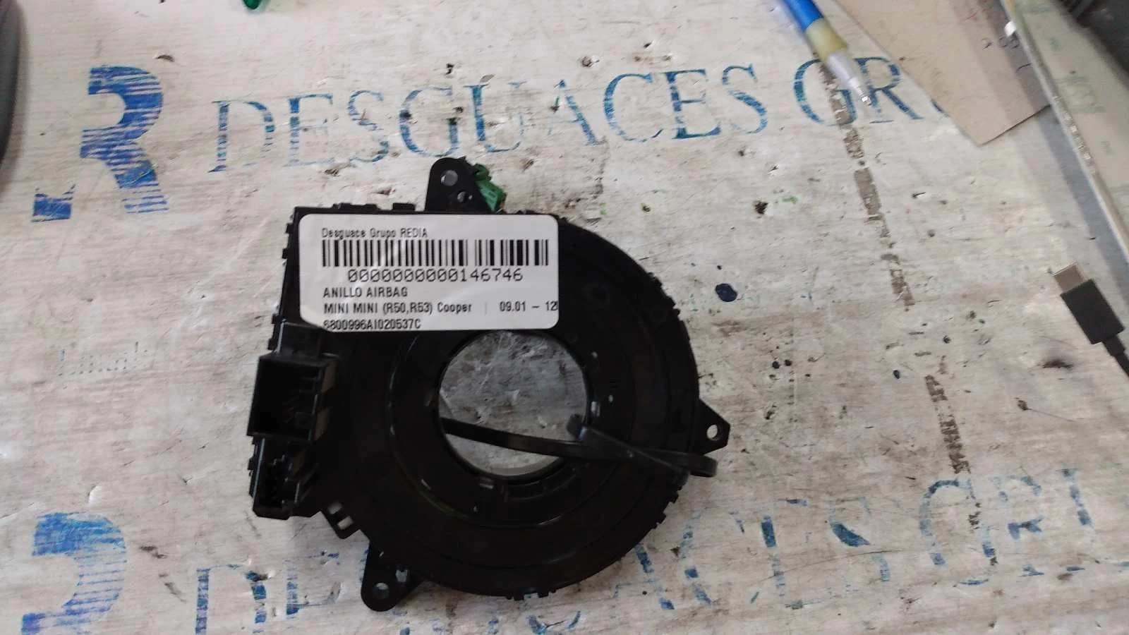 Foto de ANILLO AIRBAG MINI MINI (R50,R53) 1.6 16V CAT (116 CV / 85 KW) referencia 6800996AI020537C