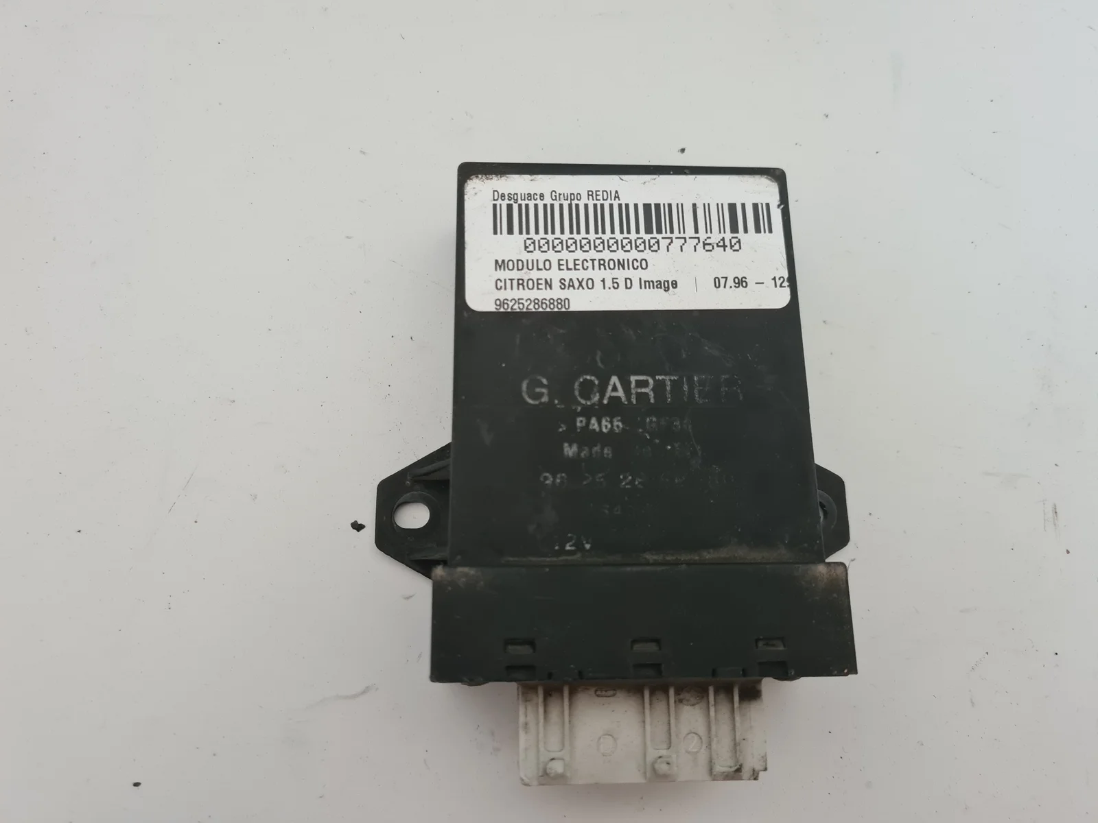 Foto de MODULO ELECTRONICO CITROEN SAXO referencia 9625286880
