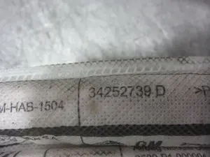 Foto de AIRBAG CORTINA DELANTERO IZQUIERDO OPEL CROSSLAND X 1.2 (110 CV / 81 KW) referencia 34252740 foto 3