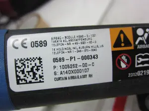 Foto de AIRBAG CORTINA DELANTERO DERECHO TESLA MODEL S eléctrico 270 kW (367 CV / 270 KW) referencia A14DX000107 foto 4