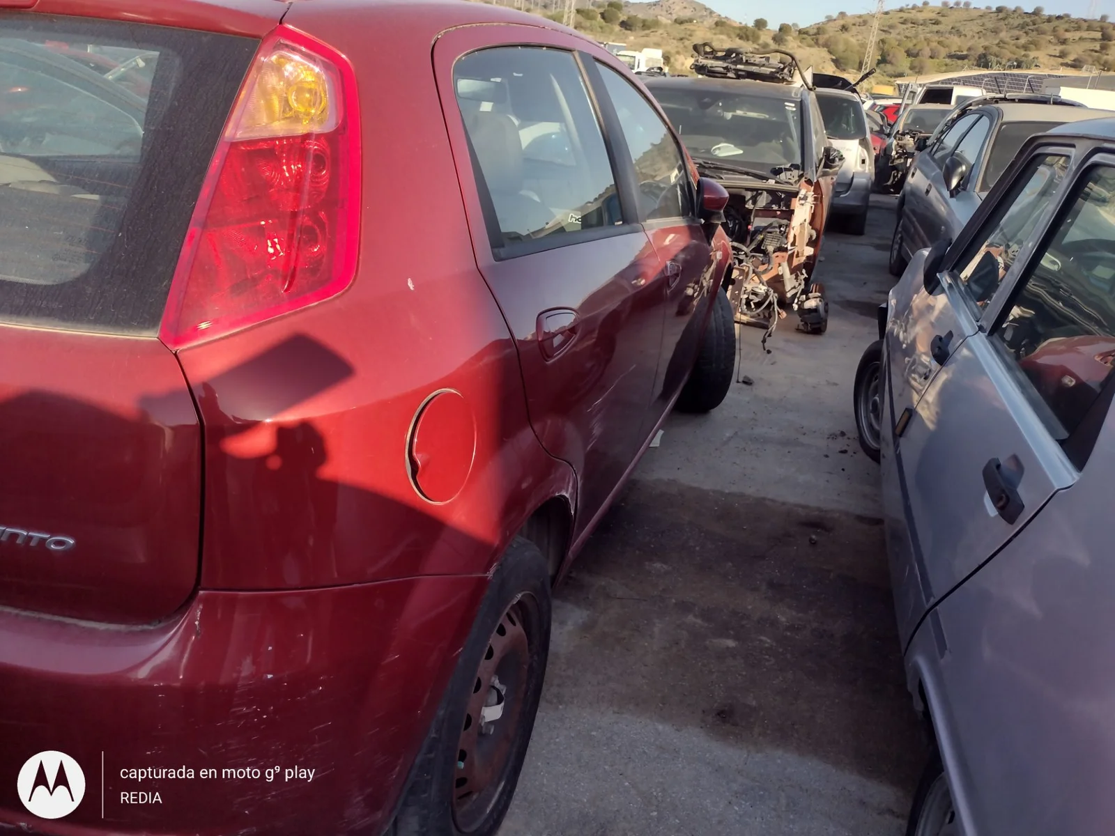 Foto de PASO RUEDA TRASERO DERECHO FIAT GRANDE PUNTO (199) 1.4 CAT (78 CV / 57 KW)
