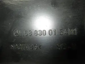 Foto de REJILLA AIREADORA MERCEDES-BENZ CLASE A (BM 168) 1.7 CDI Diesel CAT (90 CV / 66 KW) referencia 1688300154 foto 5