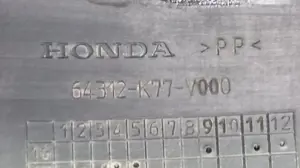 Foto de MOLDURA HONDA SH 125I 125 cm3 - 9 kW (12 CV / 9 KW) referencia 64312-K77-V000 foto 2